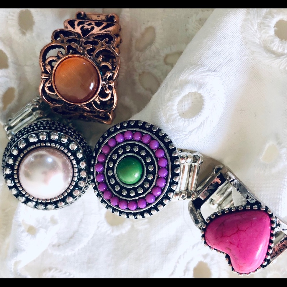 NEW 3For$18 Adjustable Rings - Picture 6 of 6